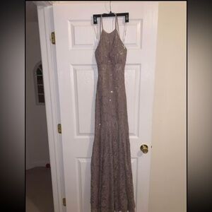 B. Darlin Halter Mermaid Dress